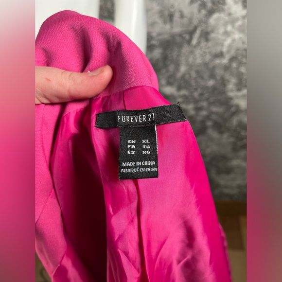 Pink Cropped Blazer - Picture 7 of 8